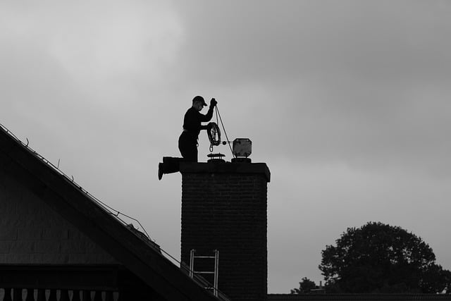 Schoorsteenveger in gorinchem